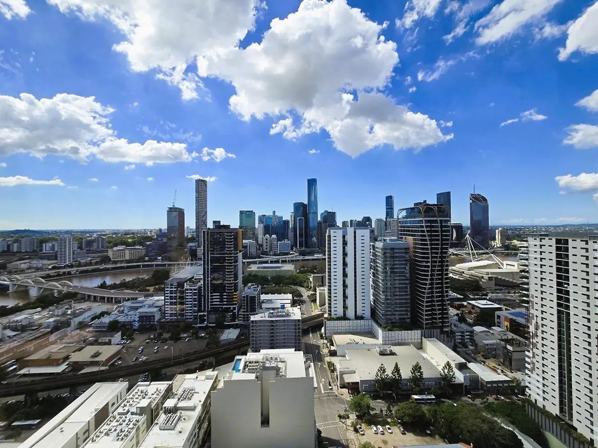Apartmán Sky-High 2Br In Cbd Spectacular Views Level 23 Brisbane